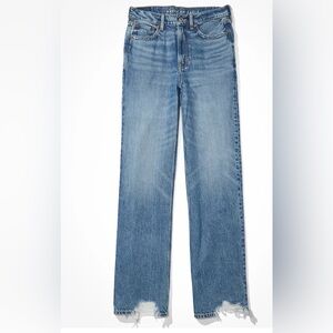 American Eagle Dreamy Drape Baggy Wide Leg Jeans (X-Long)